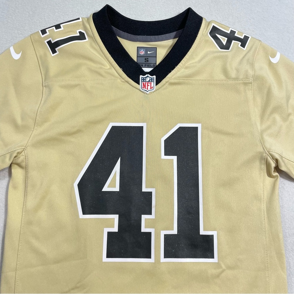 Nike On Field New Orleans Saints Kids Football Jersey Size Small